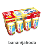 actimel banán jahoda