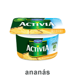 Activia Svieža a Fit - ananás