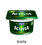 activia biela