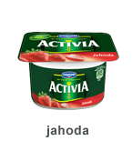 activia jahodová