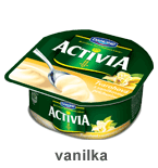 activia tvarohová vanilka