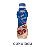 dobrá mama jogurtový koktajl - čokoládan