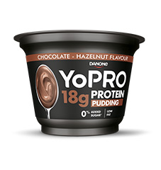 YoPRO Protein puding - Čokoláda-lieskový oriešok
