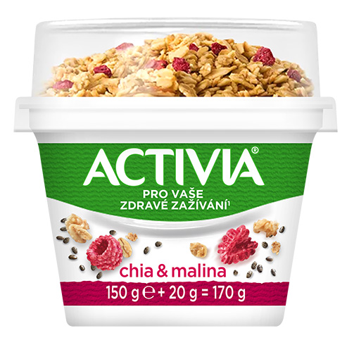 Activia MIX & GO - Malina a Chia (170g) 