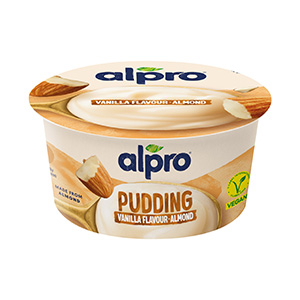 Alpro mandľový puding s vanilkovou príchuťou