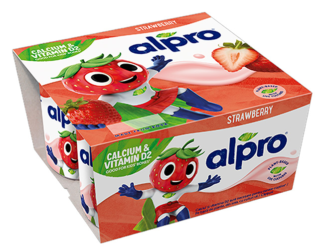 ALPRO Kids - Jahoda príchuť (4x115g)