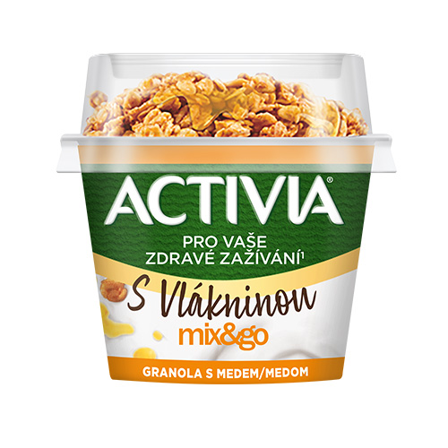 Activia MIX & GO - Granola s medom (165g) 