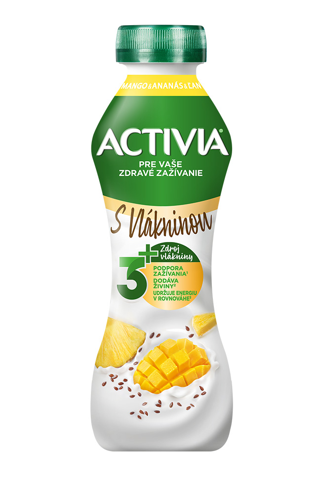 Activia nápoj Mango&Lan
